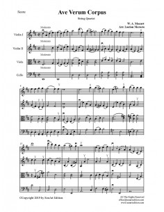 Ave Verum Corpus -  string... 2