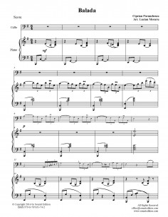 Balada -  cello & piano 2