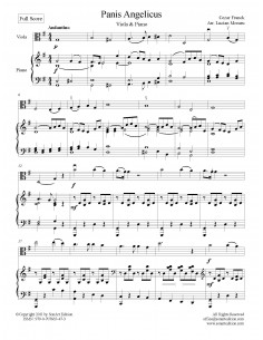 Panis Angelicus -  viola &... 2