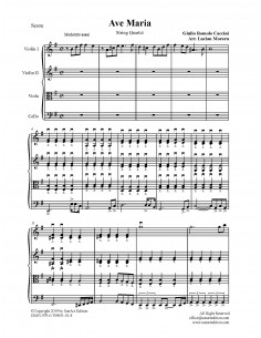 Ave Maria -  string quartet 2