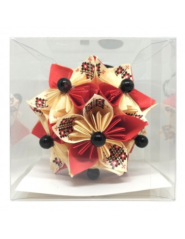 Kusudama bowl - romanian 3