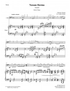 Nessun Dorma  -  cello & piano 2