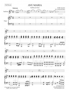 Ave Maria -  panflute & piano 2