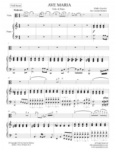 Ave Maria -  viola & piano 2