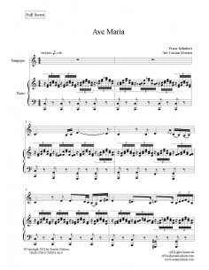 Ave Maria -  panflute & piano 2