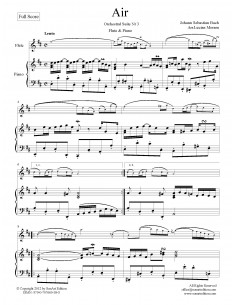 Air on G - String - flute &... 2